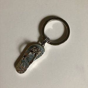 brighton flip flop keychain